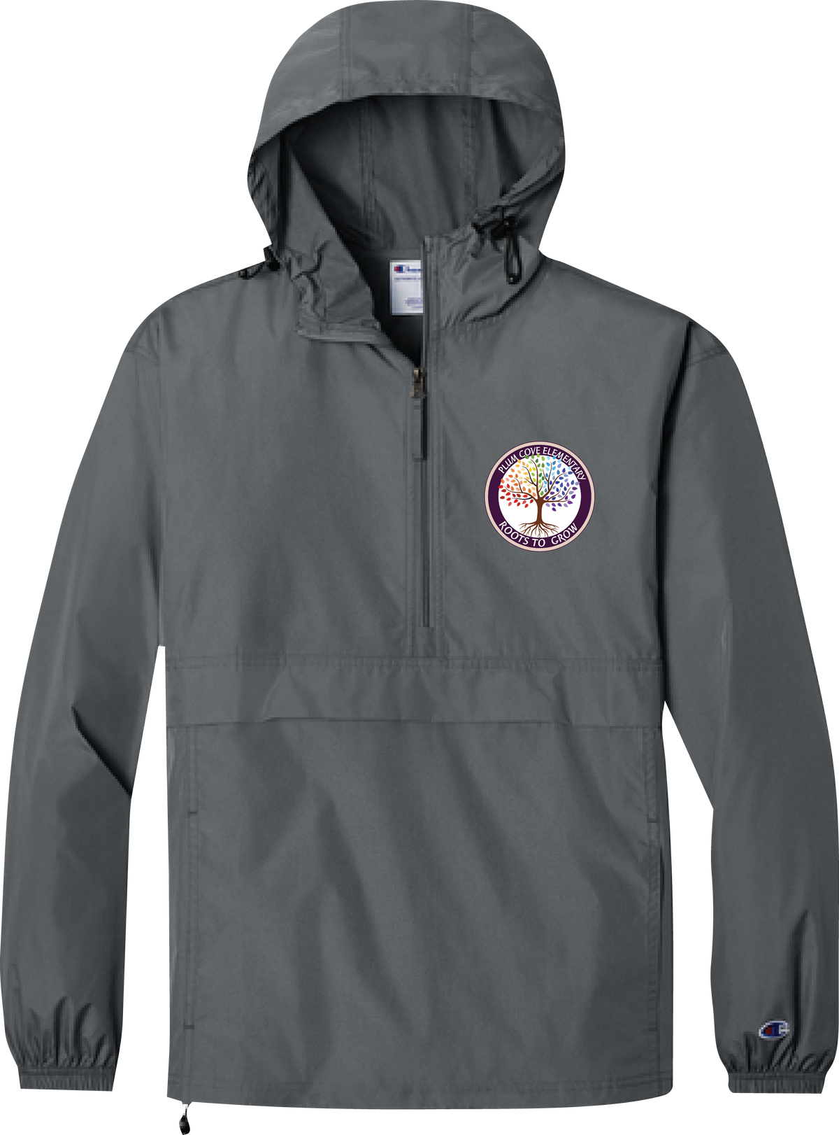 Plum Cove Champion Packable Anorak Jacket — Adult