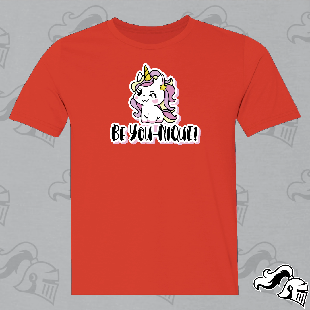 BE YOU-NIQUE UNICORN! - Youth T-Shirt Game Knight Apparel