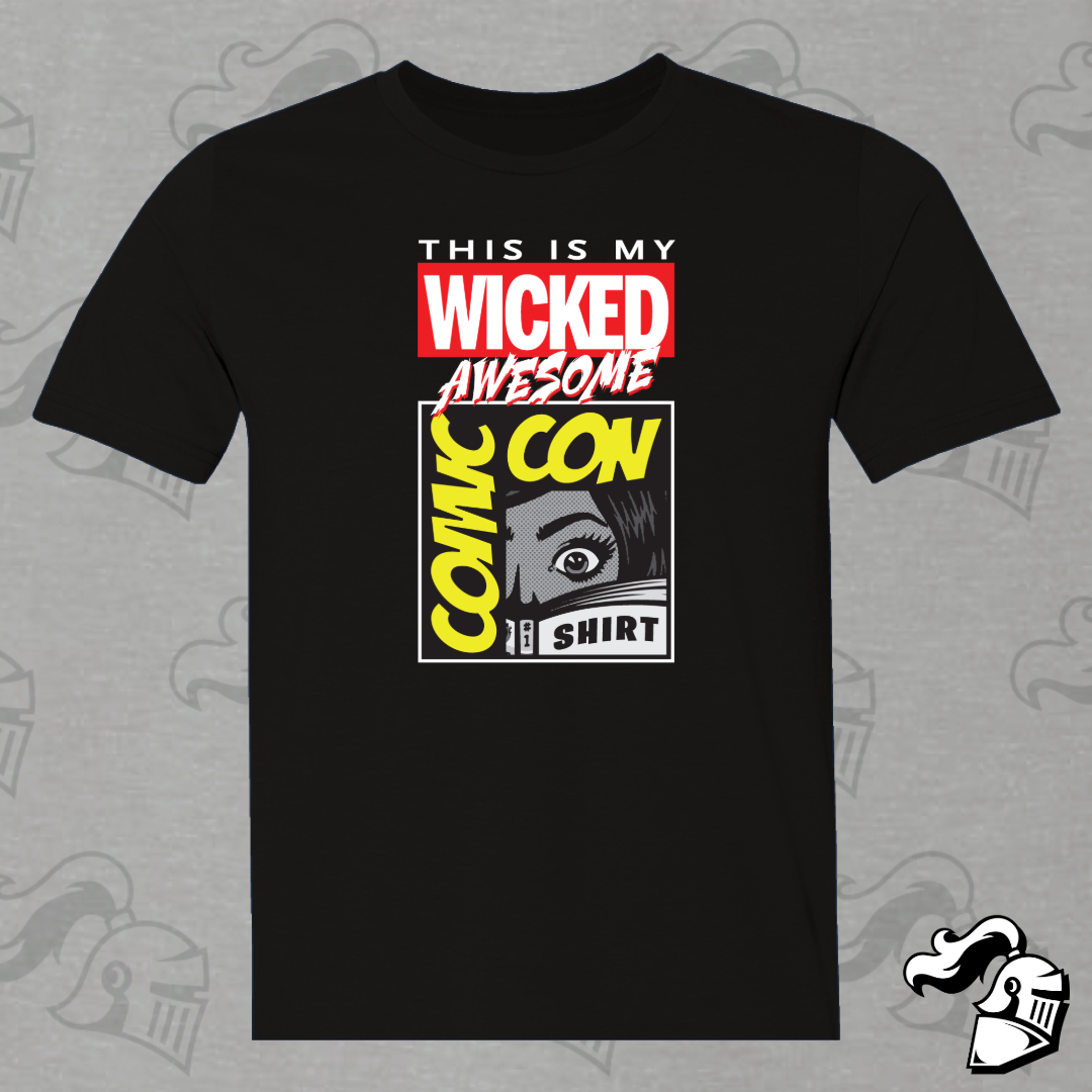 WICKED Awesome Comic Con Shirt