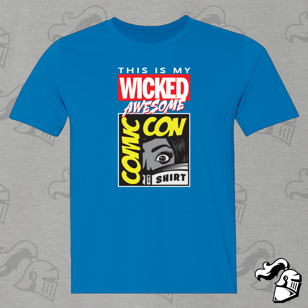WICKED Awesome Comic Con Shirt