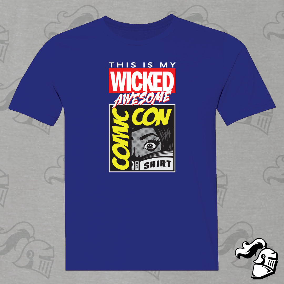 WICKED Awesome Comic Con Shirt