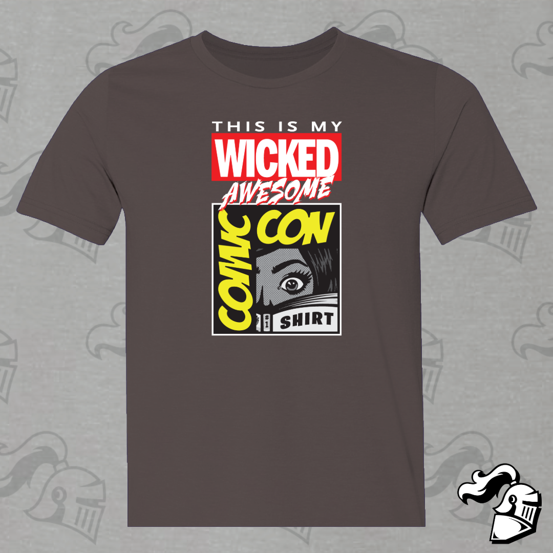 WICKED Awesome Comic Con Shirt