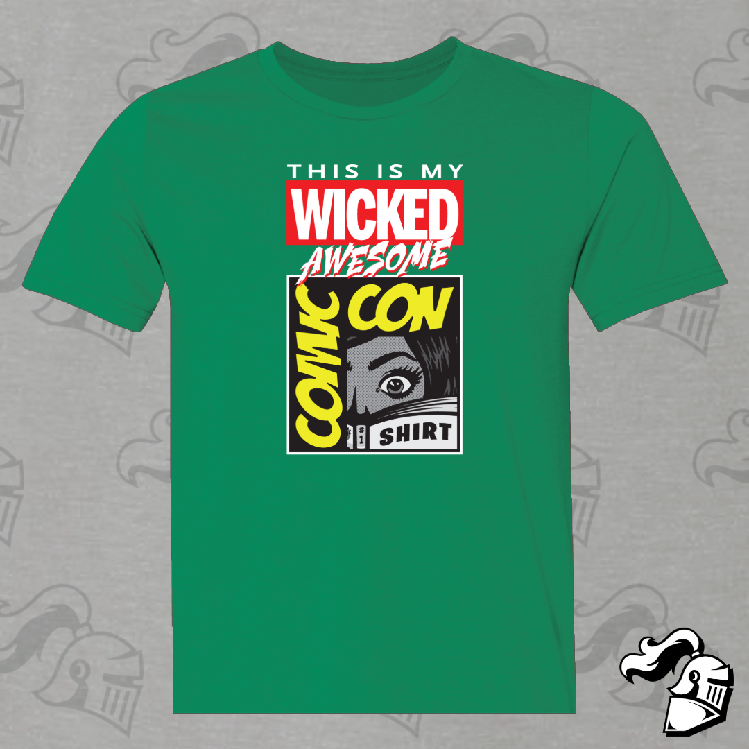 WICKED Awesome Comic Con Shirt