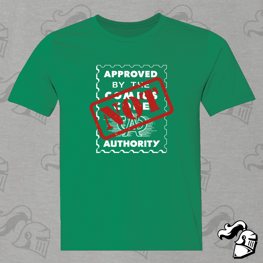 Not Authorized By The Comic Code Authority