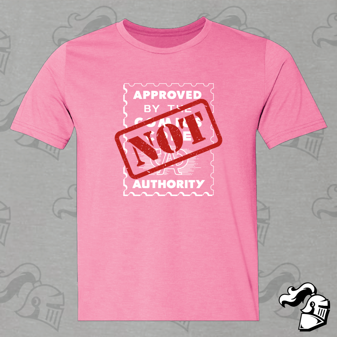 Not Authorized By The Comic Code Authority