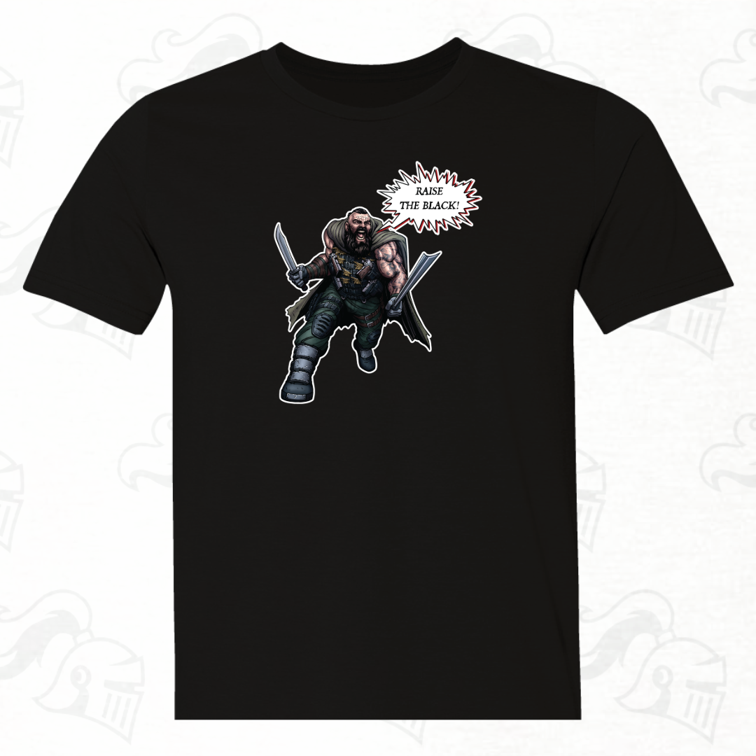 Raise The Black Character Unisex Tee