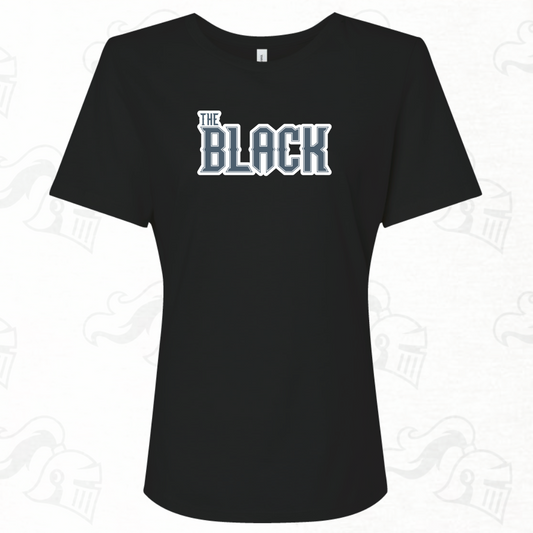 The Black Logo Womens Tee
