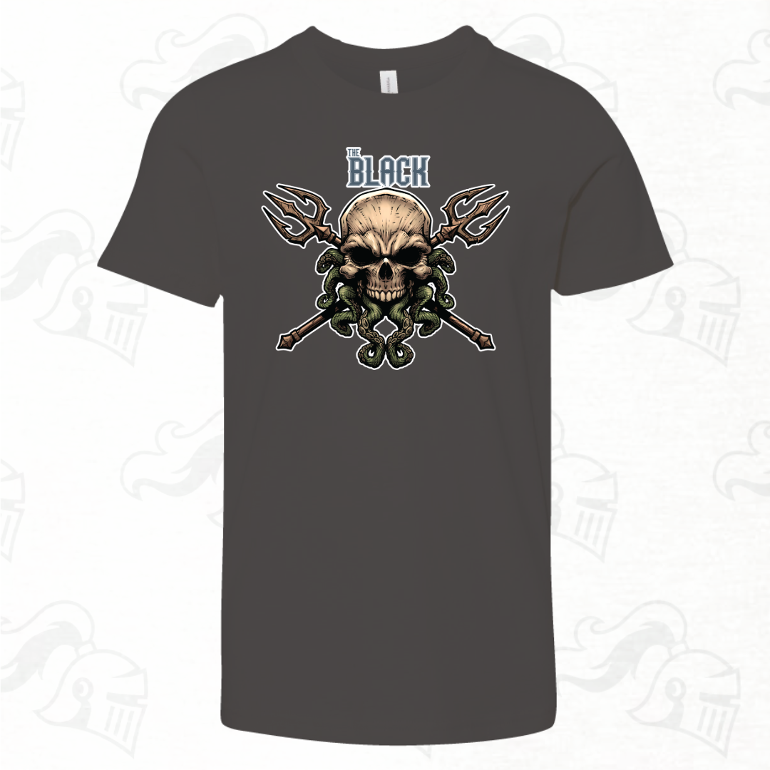The Black Skull Logo Youth Tee
