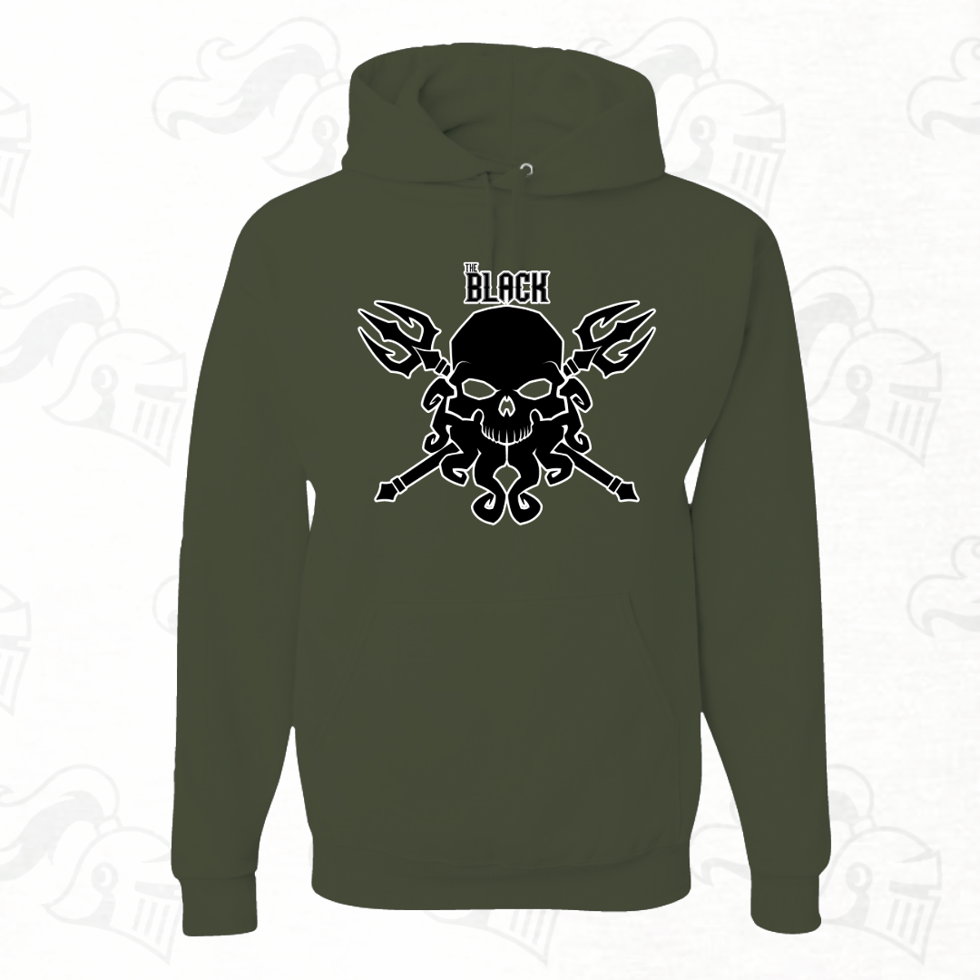 The Black Skull Logo Unisex Sweatshirt