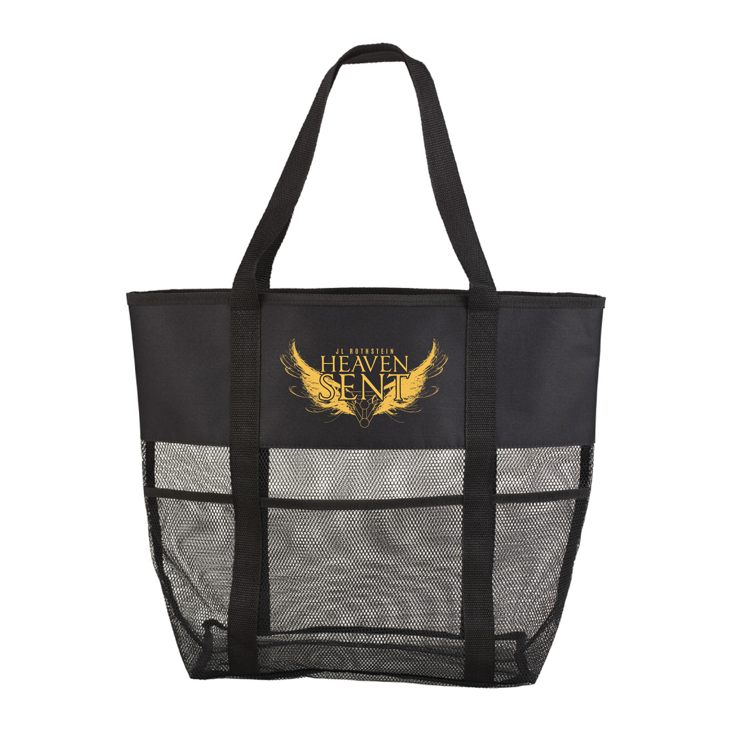 Heaven Sent Mesh Beach Tote
