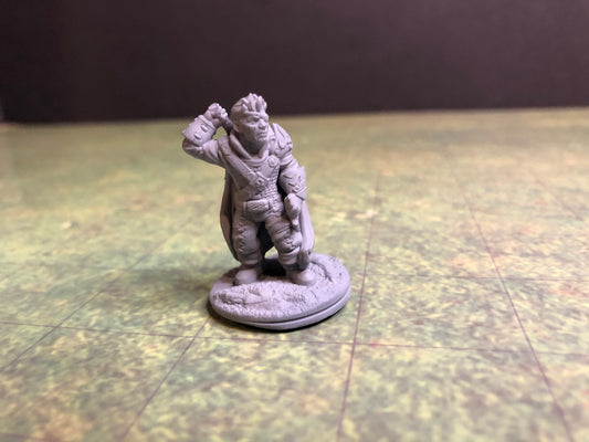 Ranger Miniature – 28-33mm Scale | Hunter Hero for D&D and Pathfinder