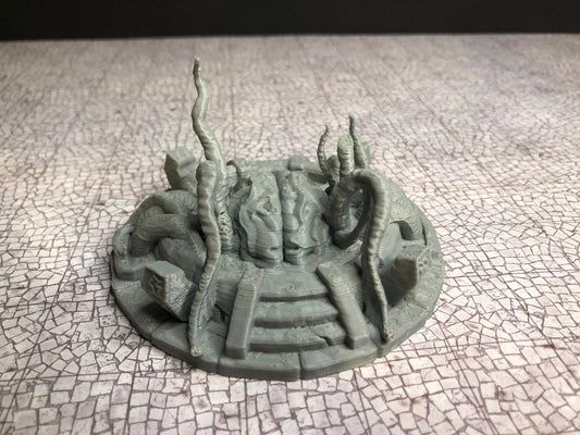 Brain Pool Terrain – 28-33mm Scale | Elder Brain & Underdark Scenery