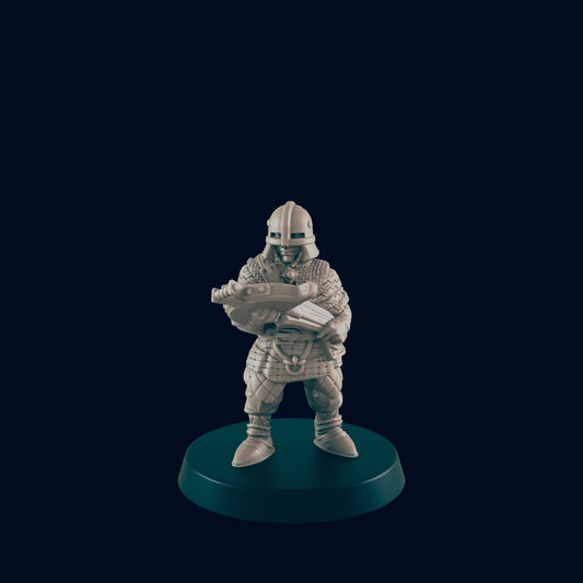 Town Guard Miniature – 28-33mm Scale | City Watch Figure for D&D and Pathfinder