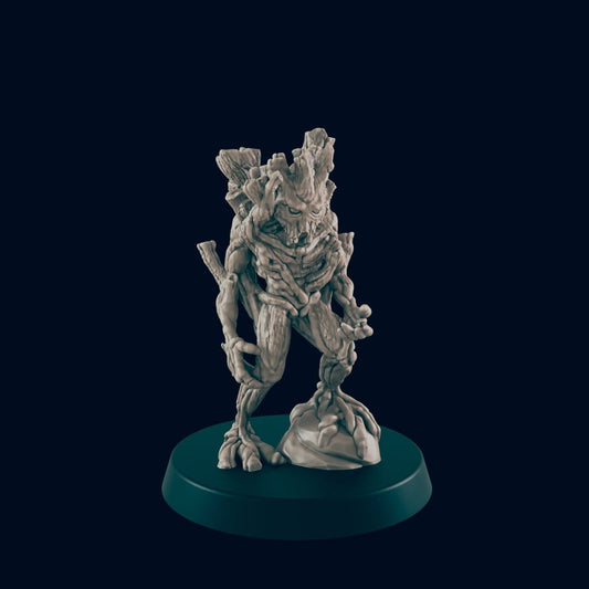 Blight Miniature – 28-33mm Scale | Corrupted Plant Creature for Forest Encounters