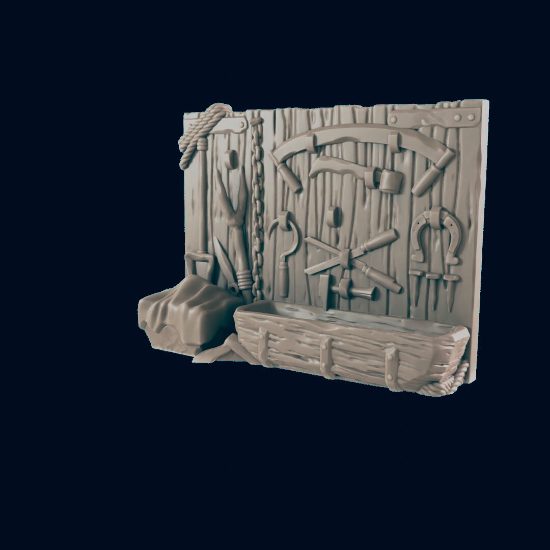 Farmer Miniature – 28-33mm Scale | Rural NPC for Town & Farm Encounters