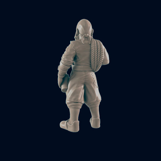 Sailor Miniature – 28-33mm Scale | Nautical NPC for Sea & Port Encounters