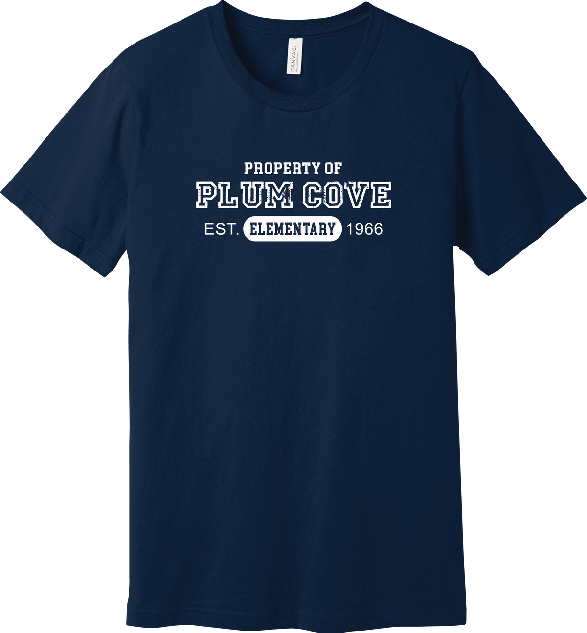 Plum Cove Property Of Bella Canvas Tee — Adult — Property of Plum Cove design