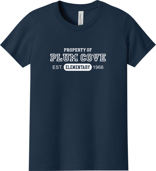 Plum Cove Property Of Bella Canvas Tee — Youth — Property of Plum Cove design