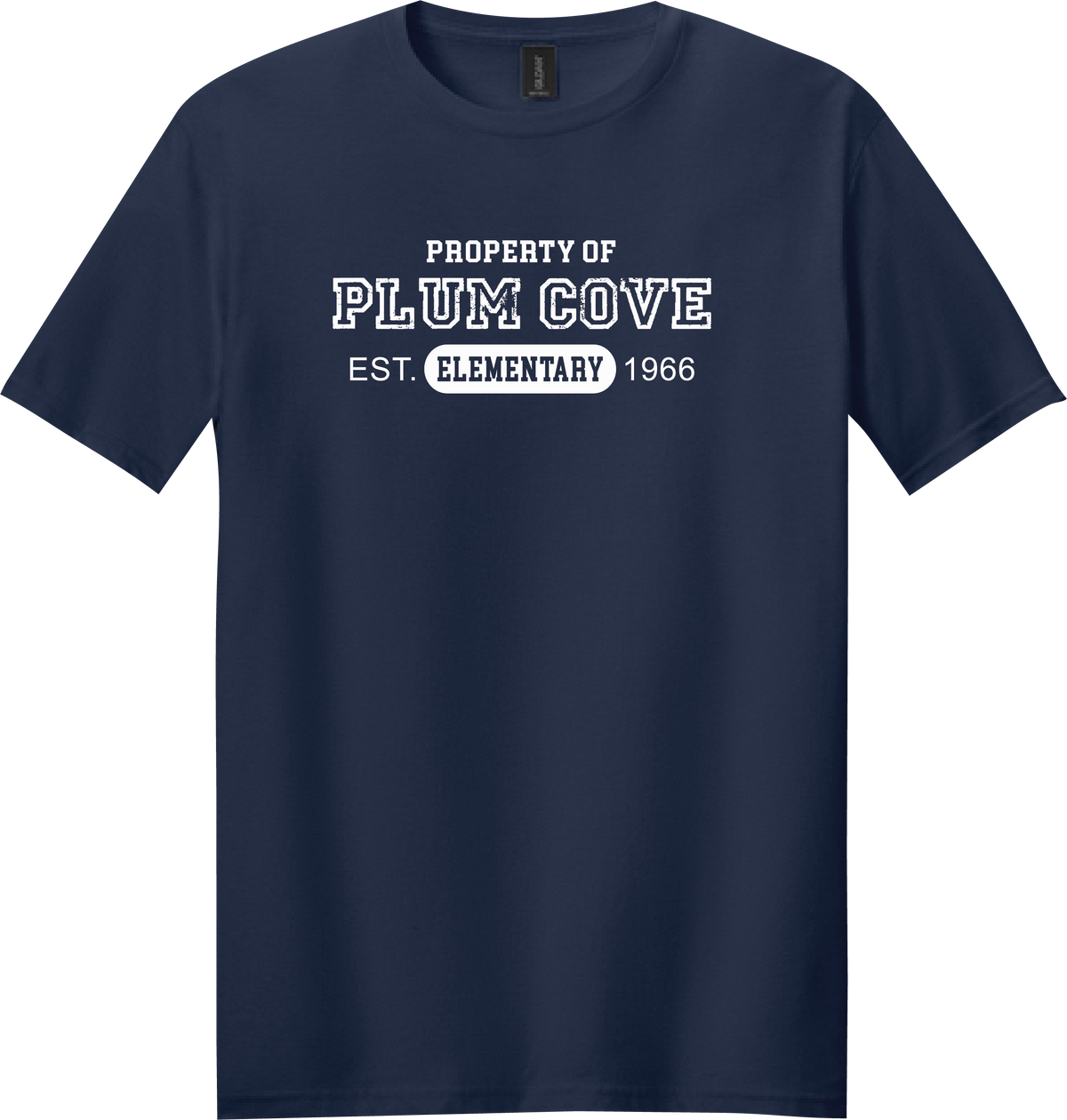 Plum Cove Property Of Gildan Softstyle Tee — Adult — Property of Plum Cove design
