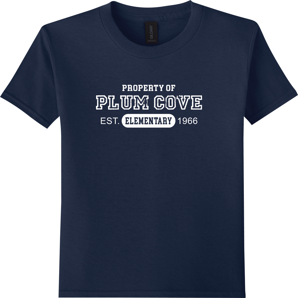 Plum Cove Property Of Gildan Softstyle Tee — Youth — Property of Plum Cove design