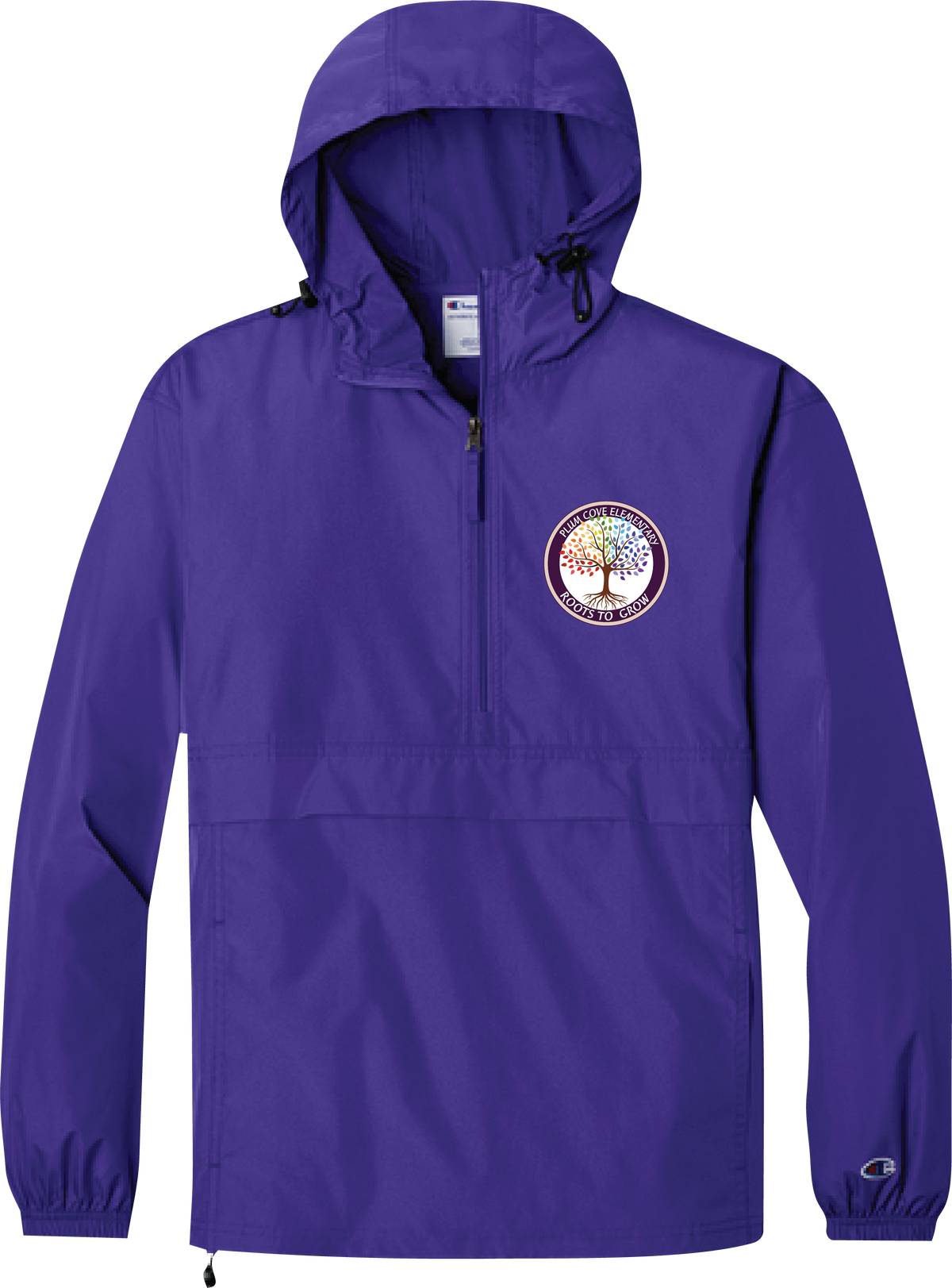 Plum Cove Champion Packable Anorak Jacket — Adult