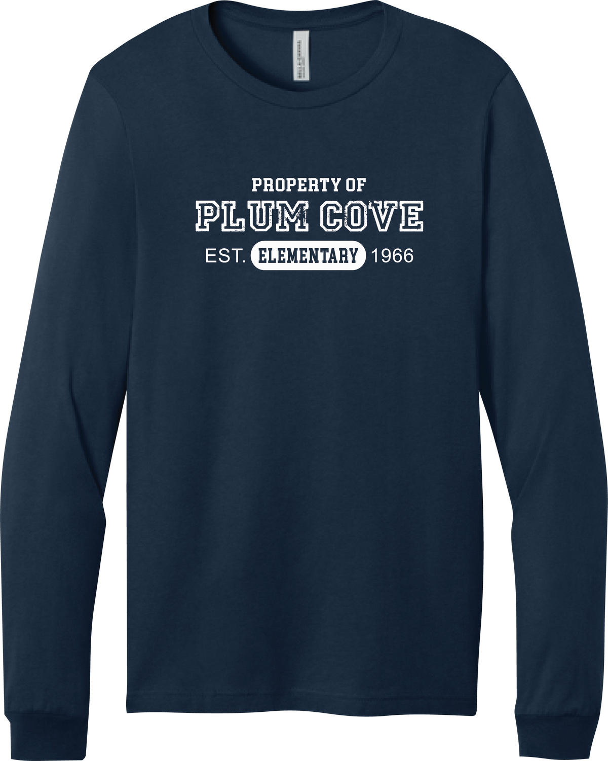 Plum Cove Property Of Bella Canvas Long Sleeve Tee — Adult — Property of Plum Cove design