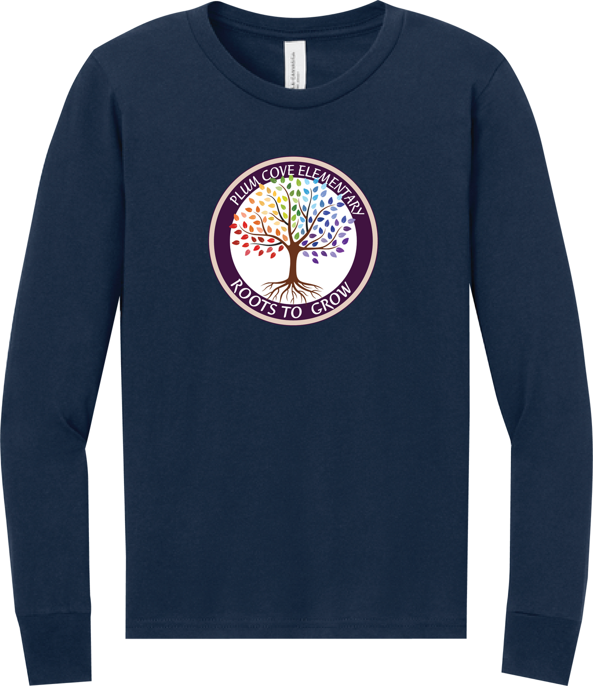Plum Cove Bella Canvas Long Sleeve Tee — Youth