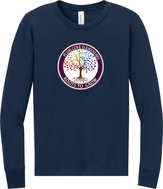 Plum Cove Bella Canvas Long Sleeve Tee — Youth