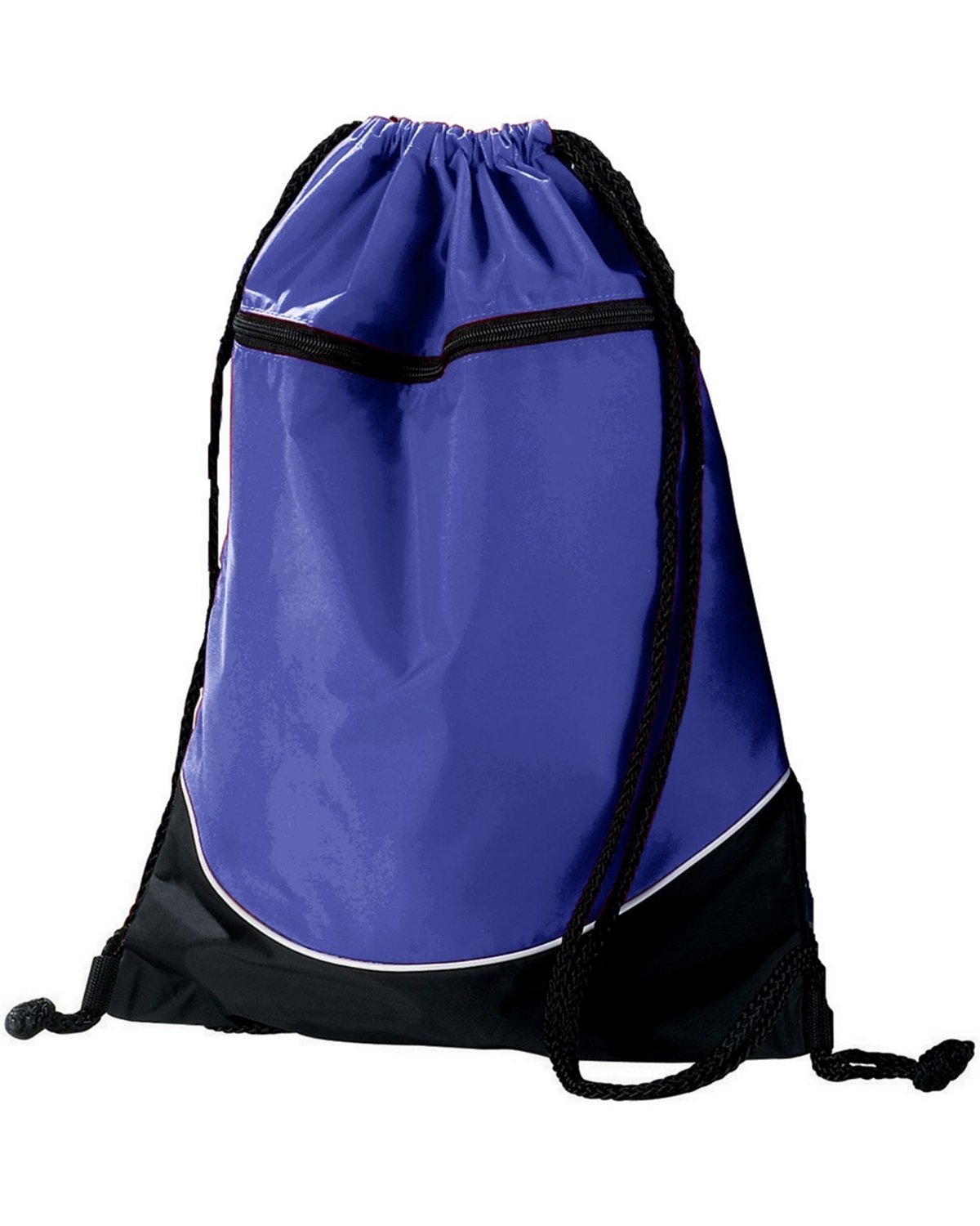 Plum Cove Augusta Tri-Color Drawstring Backpack