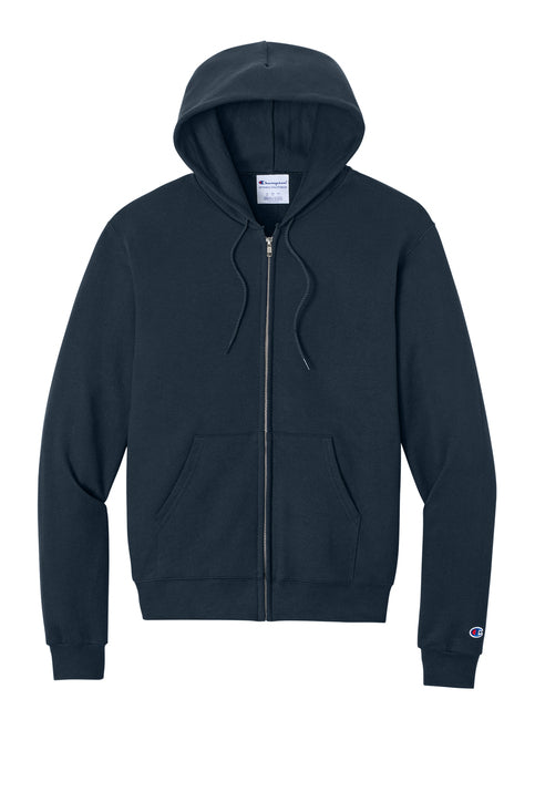 Plum Cove Champion Powerblend Full-Zip Hoodie — Adult — blank placeholder photo