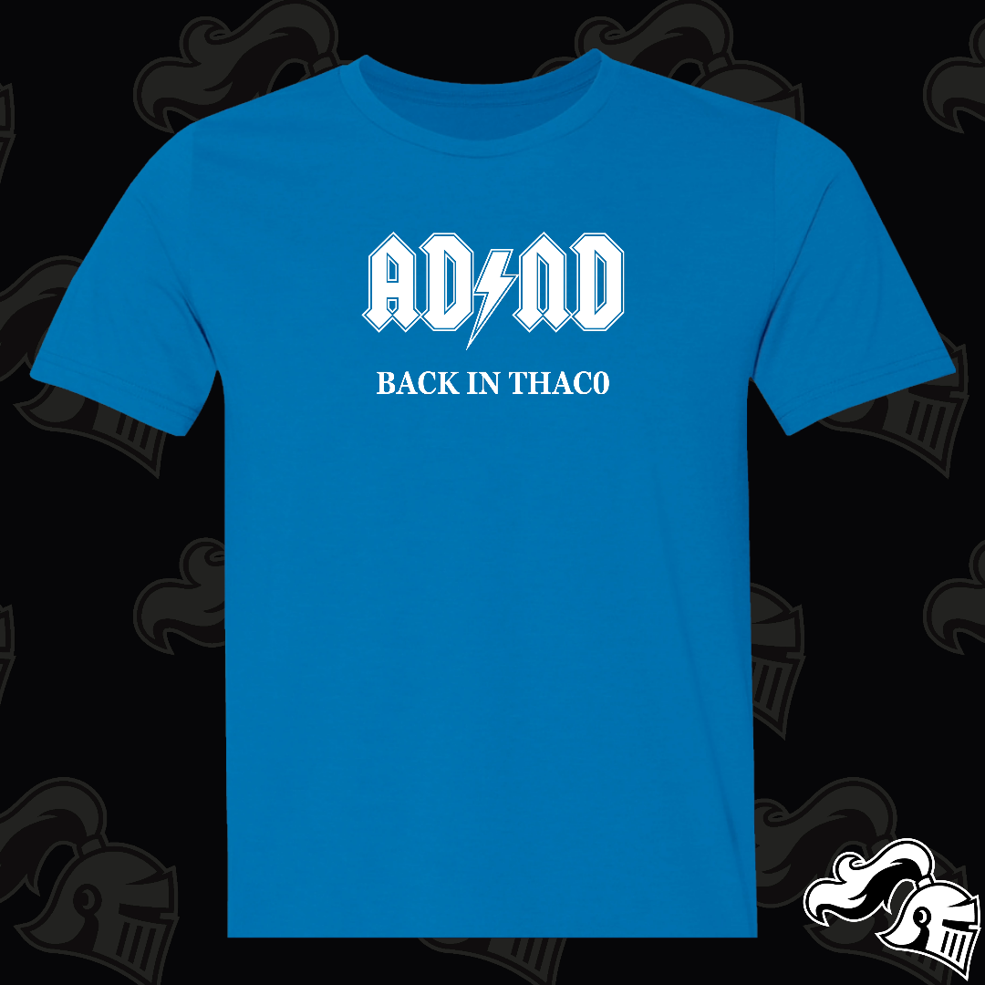 ADND Back in Thaco Game Knight Apparel