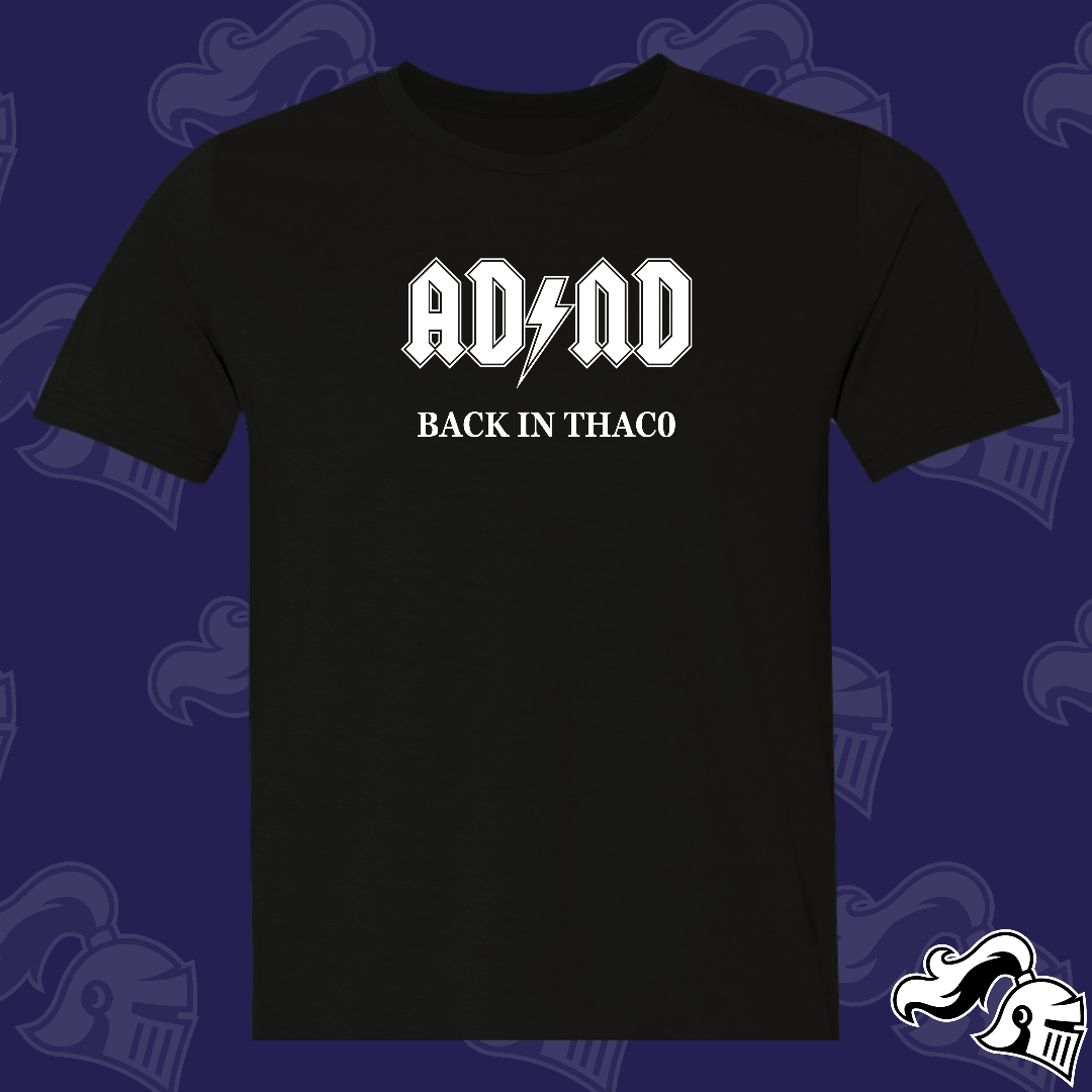 ADND Back in Thaco Game Knight Apparel