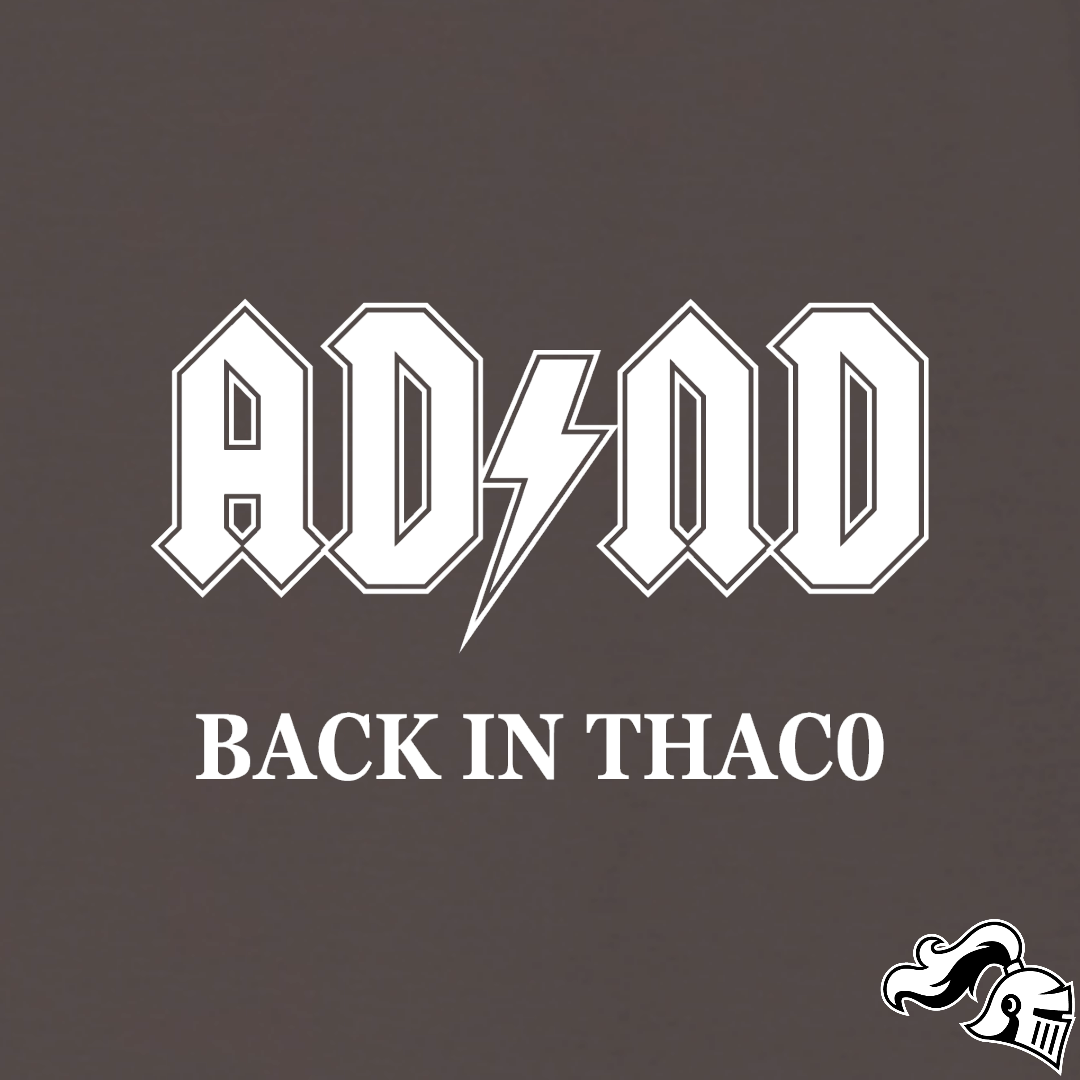 ADND Back in Thaco Game Knight Apparel