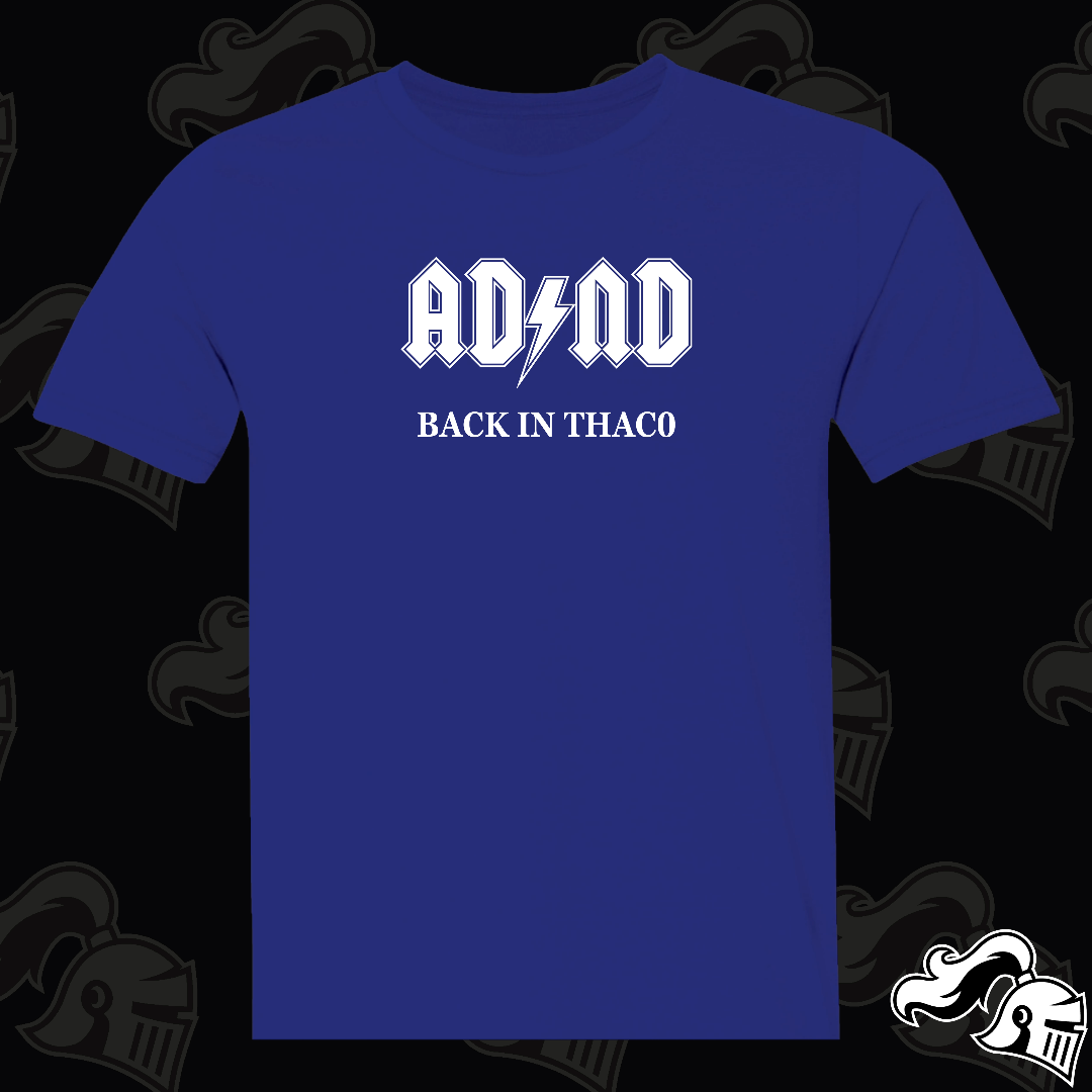 ADND Back in Thaco Game Knight Apparel