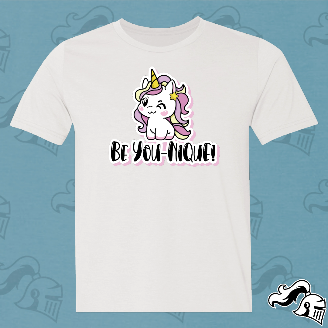 BE YOU-NIQUE UNICORN! Game Knight Apparel