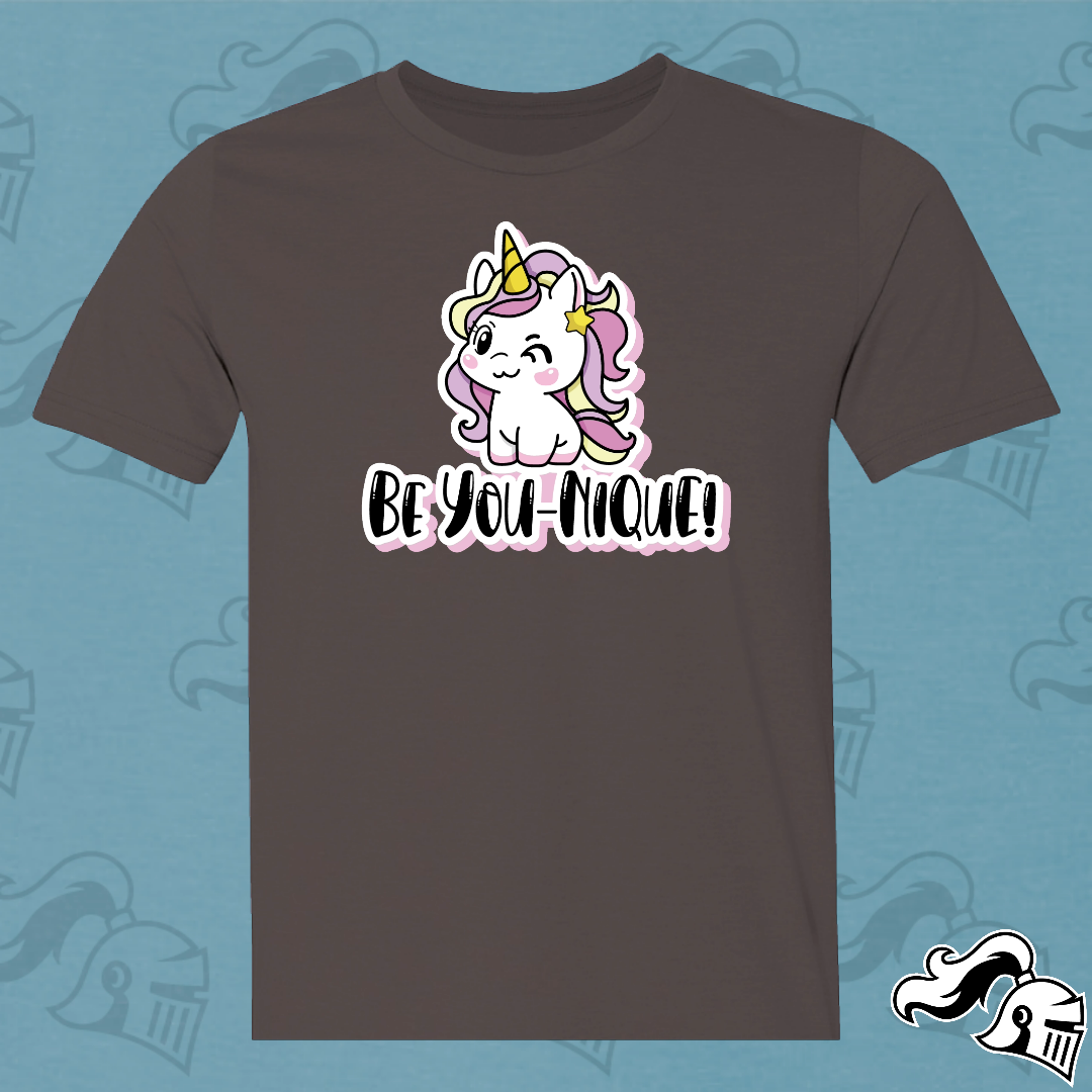 BE YOU-NIQUE UNICORN! Game Knight Apparel