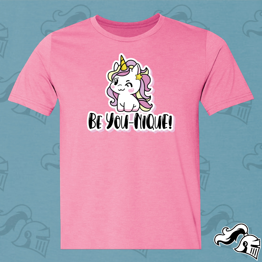 BE YOU-NIQUE UNICORN! Game Knight Apparel