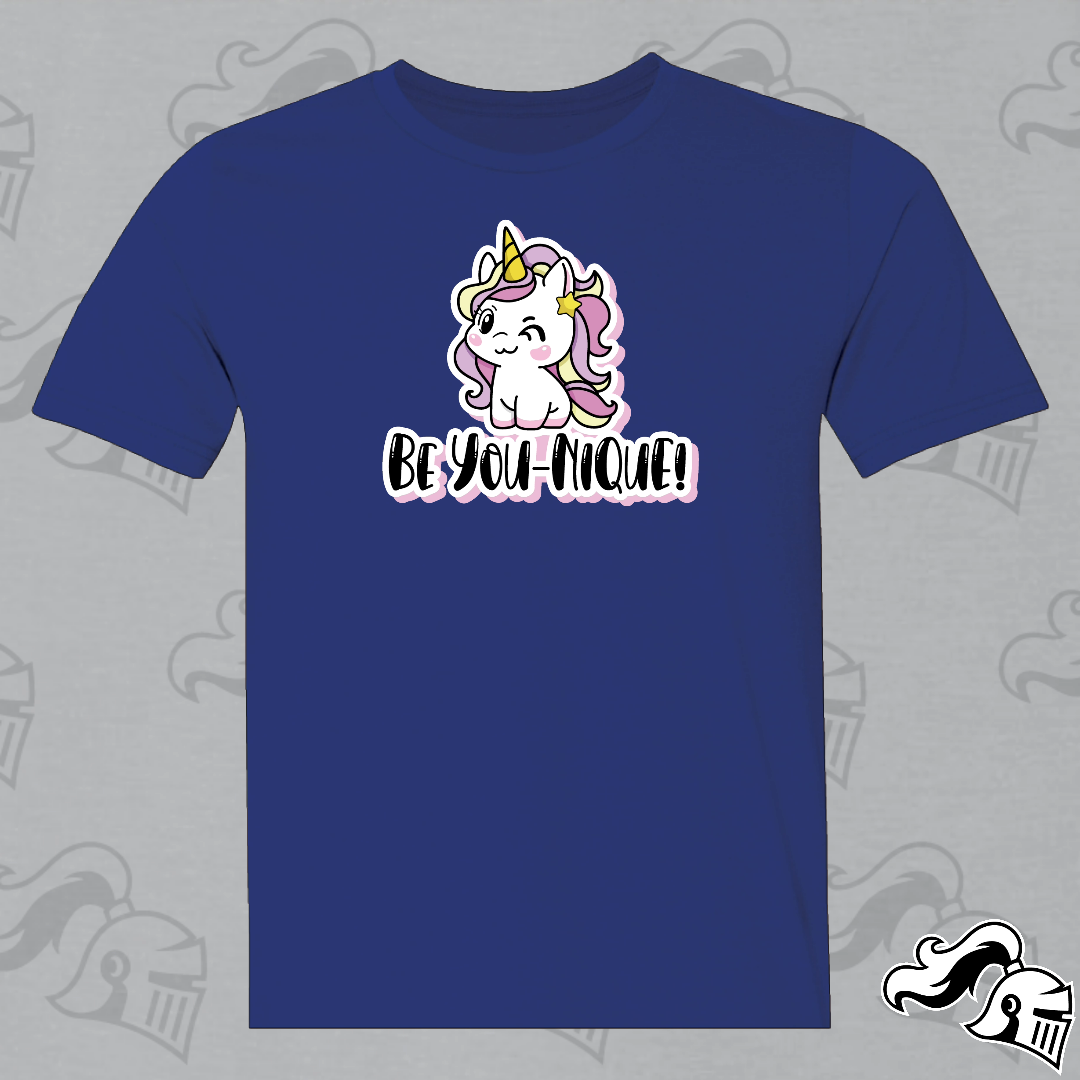 BE YOU-NIQUE UNICORN! -  Youth T-Shirt Game Knight Apparel