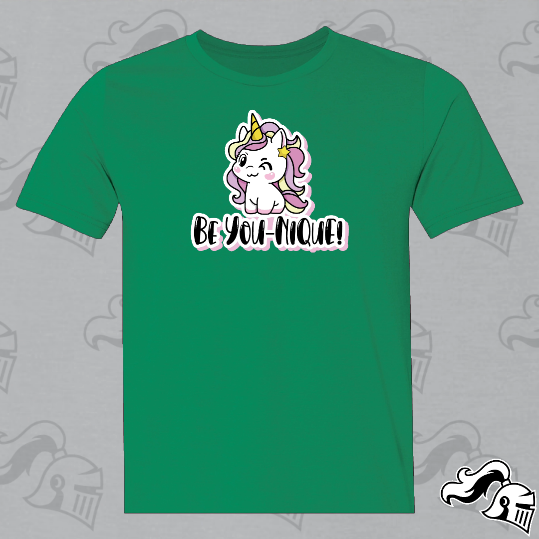 BE YOU-NIQUE UNICORN! -  Youth T-Shirt Game Knight Apparel