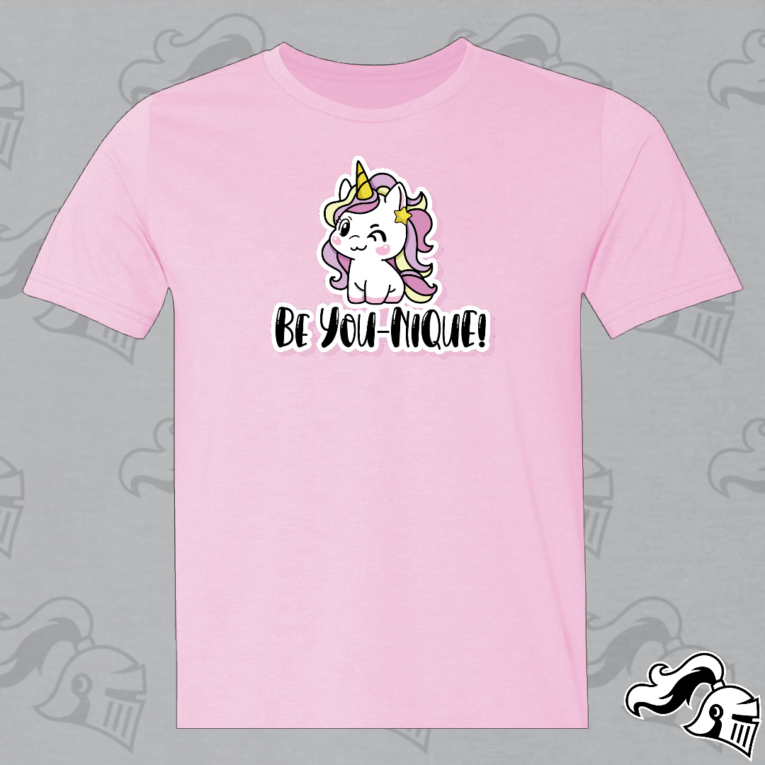 BE YOU-NIQUE UNICORN! -  Youth T-Shirt Game Knight Apparel