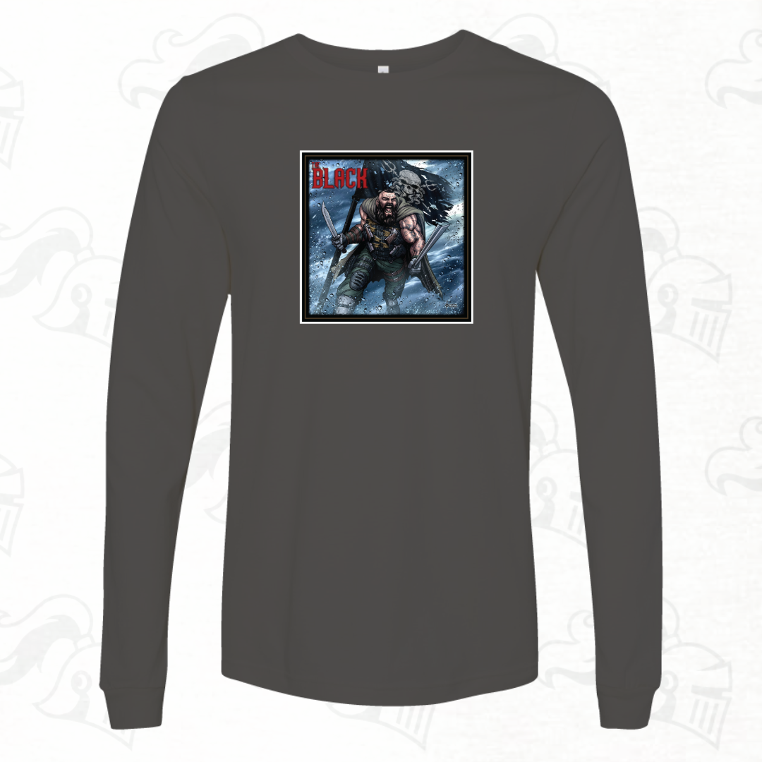 Blackbeard Flag Unisex Longsleeve Tee