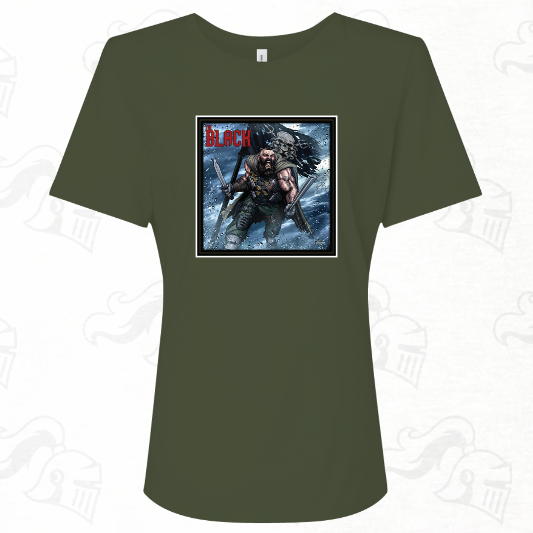 Blackbeard Flag Womens Tee