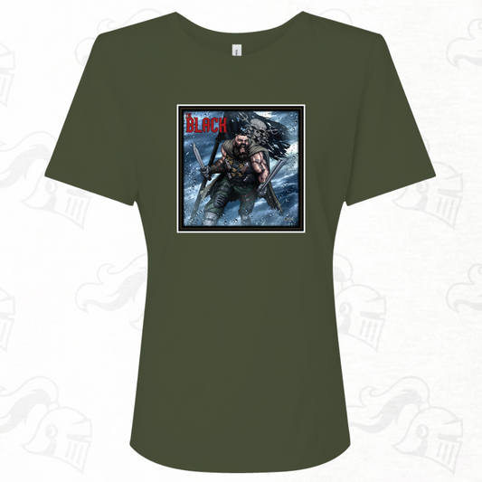 Blackbeard Flag Womens Tee