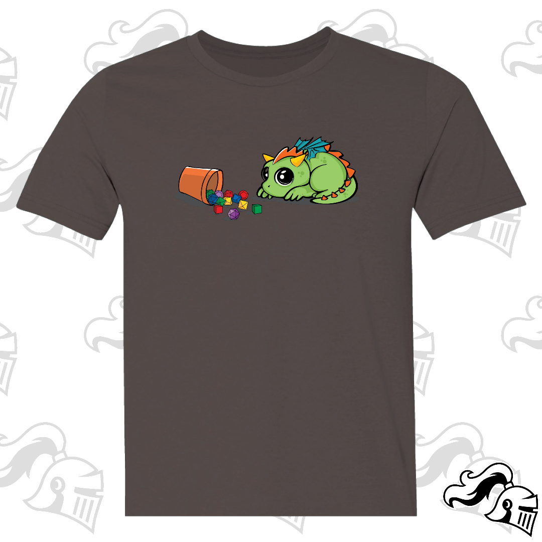 Baby Dice Dragon Game Knight Apparel