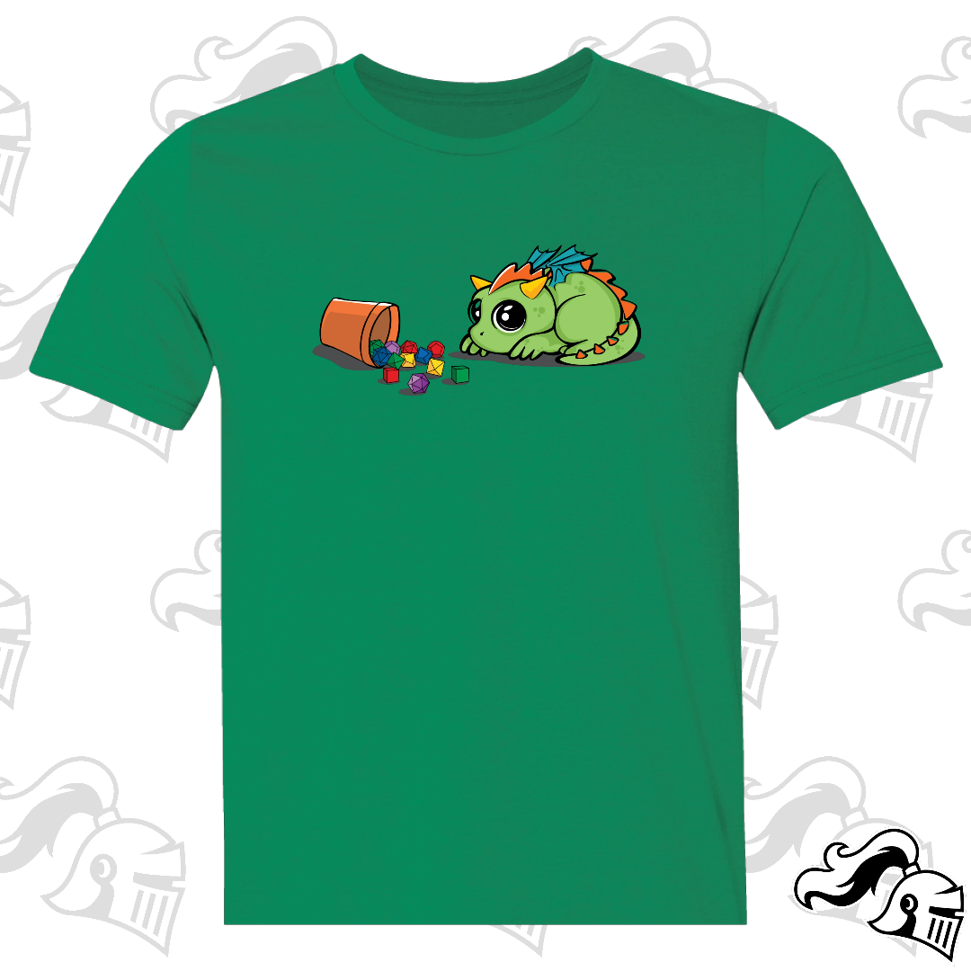 Baby Dice Dragon Game Knight Apparel