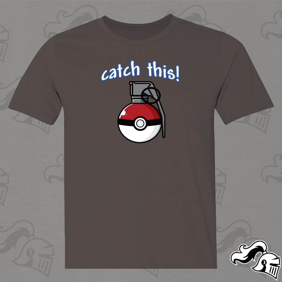 Catch This Pokegrenade Game Knight Apparel