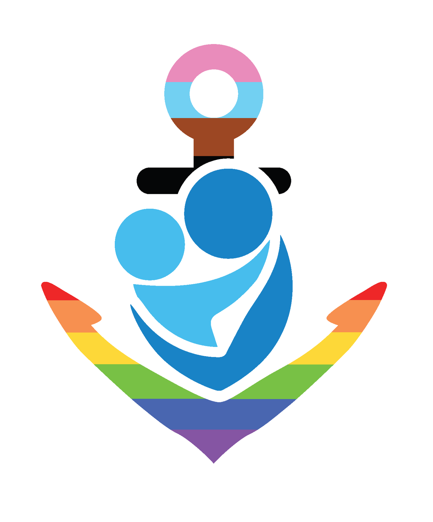 Children's Friend & Family Services, Rainbow Anchor Hat