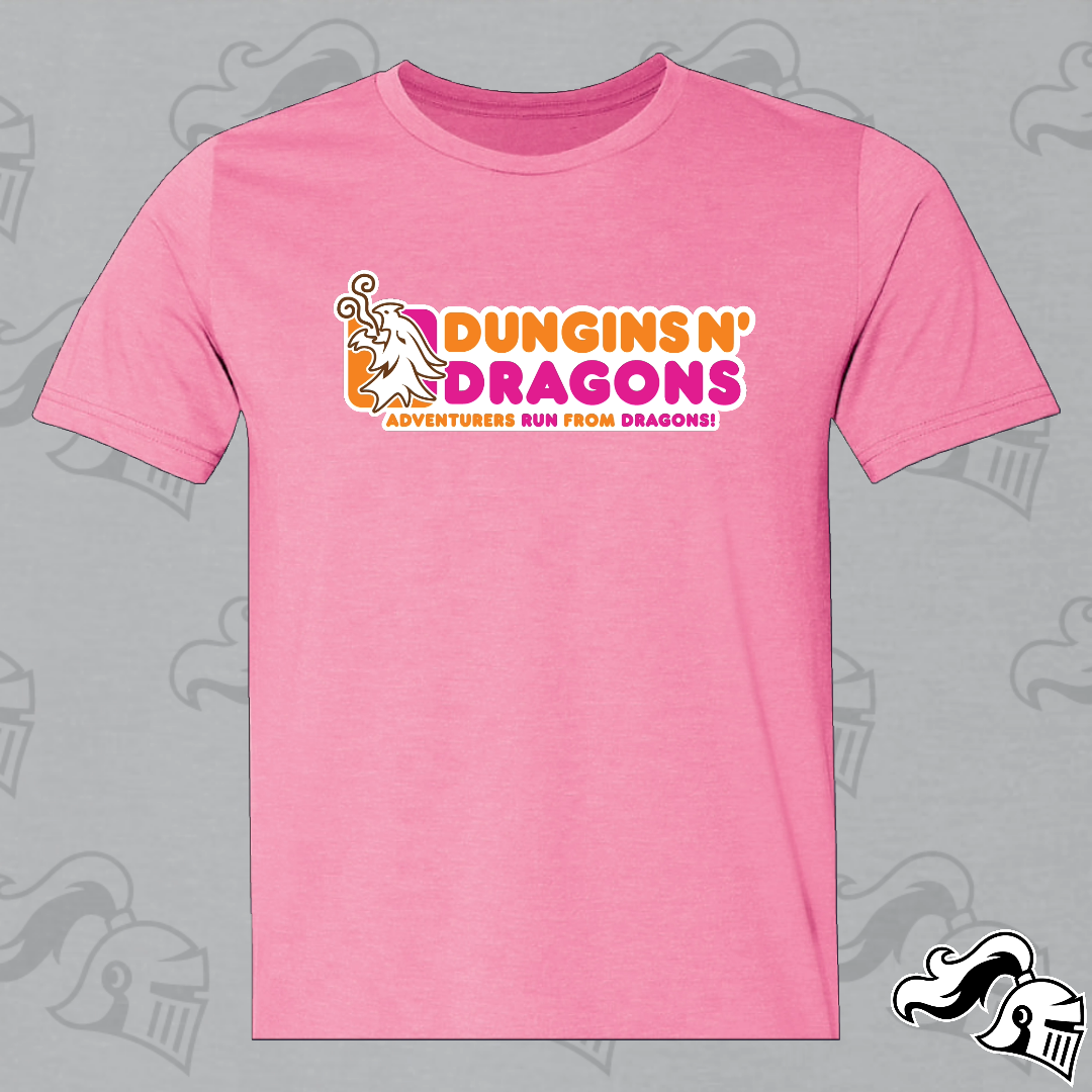 Dungins N' Dragons Game Knight Apparel