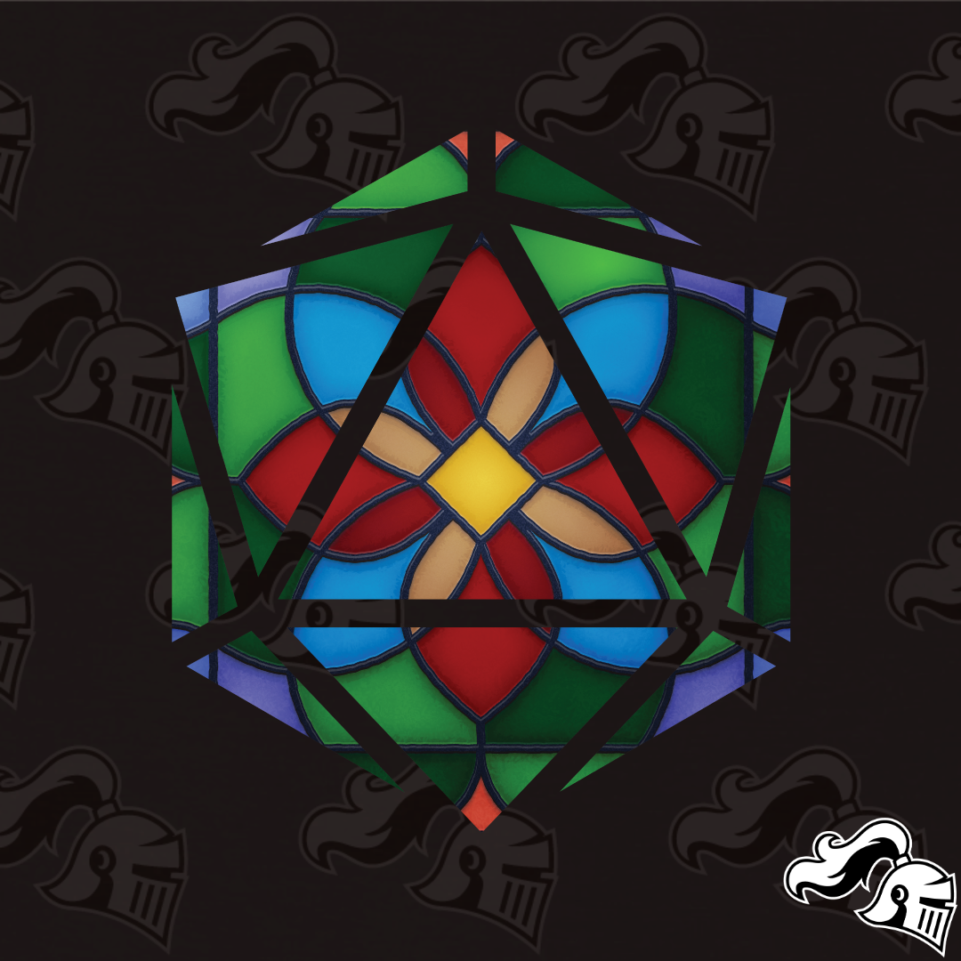 Stained Glass D20