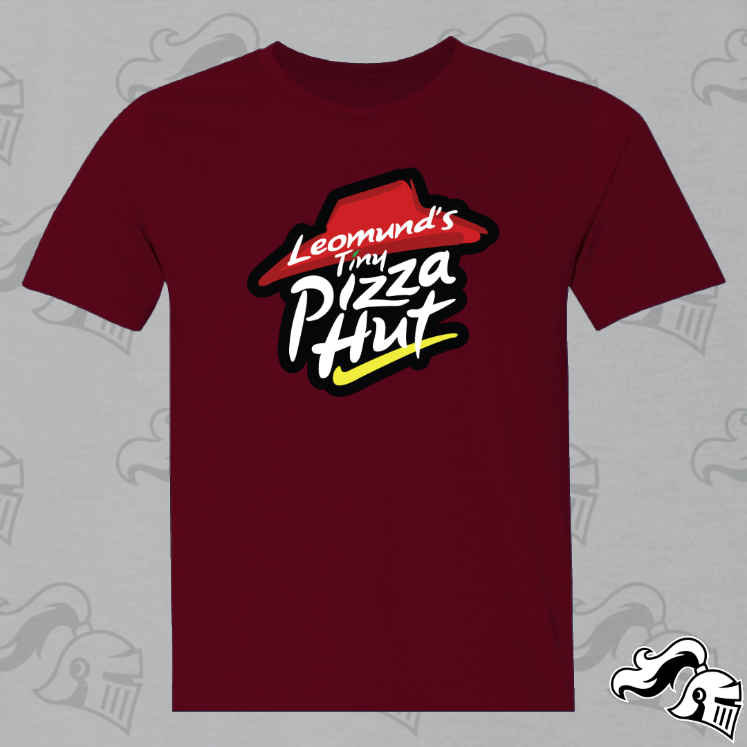 Leomunds Tiny Pizza Hut Game Knight Apparel